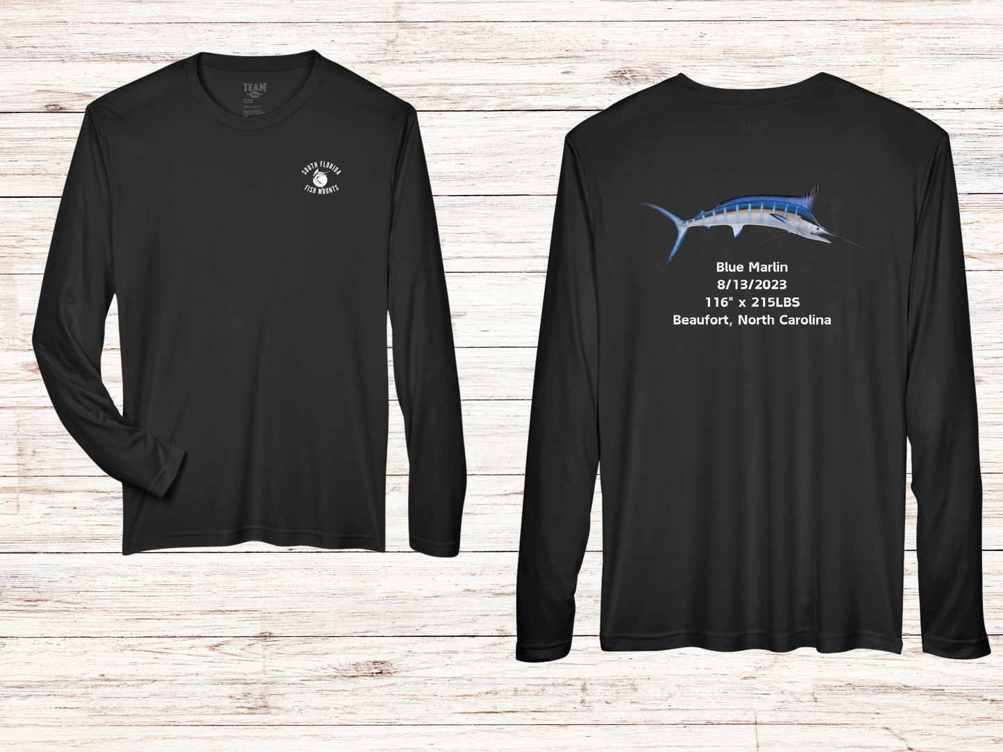 Blue Marlin Custom Taxidermy Performance Shirt