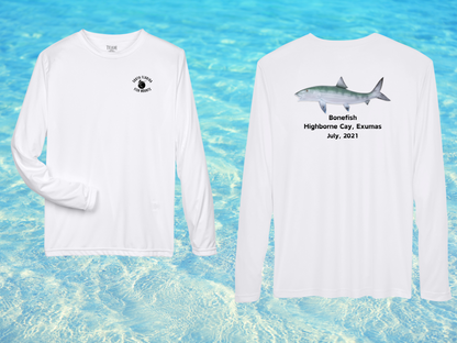 Bonefish Custom Taxidermy Performance Shirt