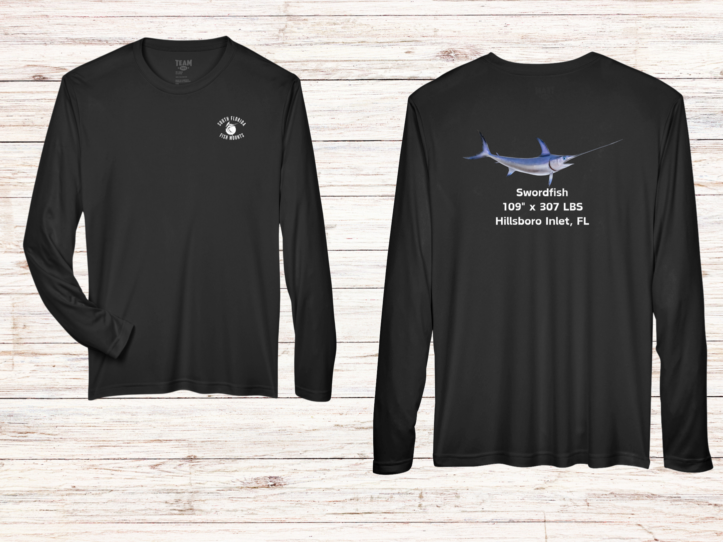 Swordfish Custom Taxidermy Performance Shirt