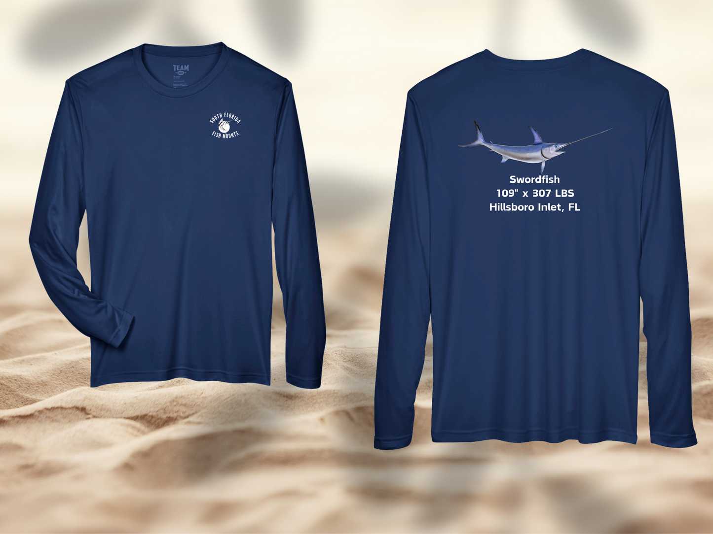 Swordfish Custom Taxidermy Performance Shirt