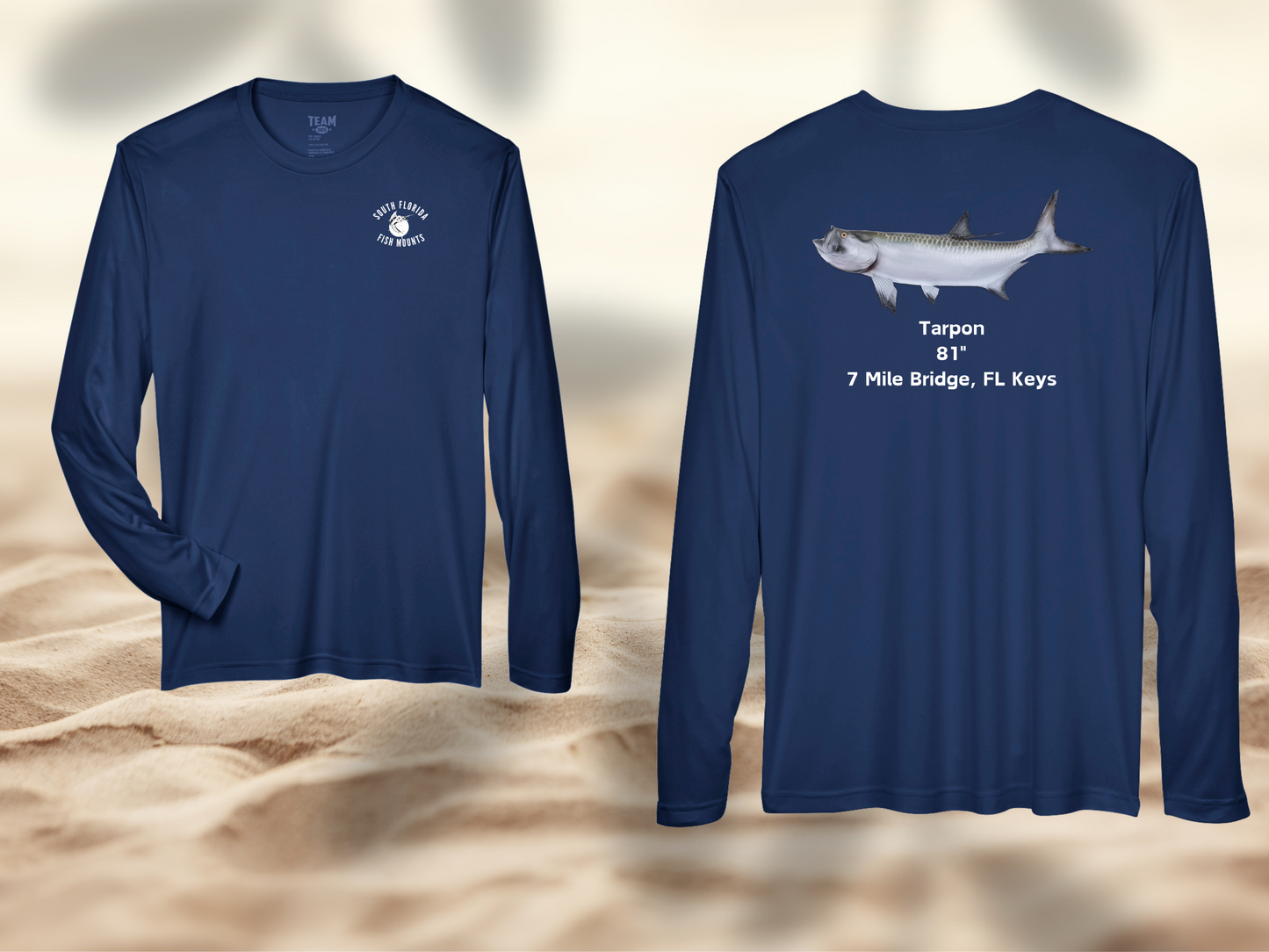 Tarpon Custom Taxidermy Performance Shirt