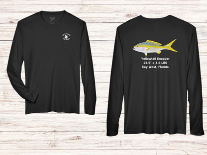 Yellowtail Snapper Custom Taxidermy Performance Shirt